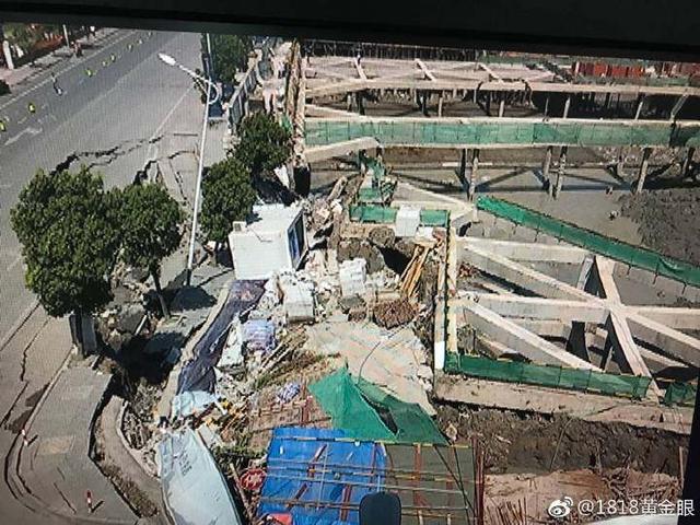 7月12日,杭州蕭山所前鎮(zhèn)“碧桂園·前宸府”在建工地發(fā)生基坑坍塌,進而引發(fā)路面塌陷和水管爆裂。